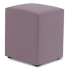 Puff Decorativo Sala De Estar Quadrado 36x47cm Veludo Rosê - Abmaza