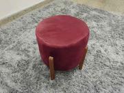 Puff Decorativo Vinho 323 Maycon Puff Decorativo Vinho 323 Maycon
