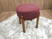 Puff Decorativo Vinho 323 Mona Puff Decorativo Vinho 323 Mona