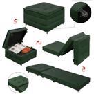 puff dobravel quadrado estofado com rodinha vira cama solteiro bau puff dobravel quadrado estofado com rodinha vira cama solteiro bau