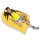 Puff Eli Cor Amarelo - Macio,leve e sensorial