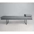 Puff em Linho 160cm Galli Cinza