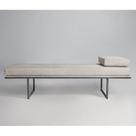 Puff em Linho 180cm Galli Bege