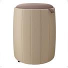 Puff Esther Decorativo 45x35cm Estofado Suede ou material sintético