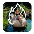 Puff Flutuante para Piscina Eco Flame Garden