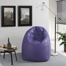 Puff Fofão 115cmx77cmx65cm material sintético Yescasa Roxo