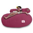 Puff G-Pouf Cor Marsala - Recheado de pérolas de EPS/ macio e sensorial