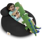 Puff G-Pouf Mini Cor Preto - Tecido externo poliamida