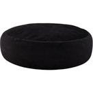 Puff Gigante Almofadão Hiper Soft 140x40cm Home&Cia Preto
