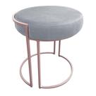 Puff Love Suede Base Rose D'rossi Cor Cinza