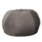 Puff Maçã 120cmx115cmx95cm Confort Móveis Cinza Espresso