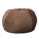 Puff Maçã 120cmx115cmx95cm Confort Móveis Marrom Espresso