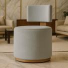 Puff Margo Decorativo Orgânico Veludo - 7 Decor