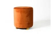 Puff Master Super Luxo Para escritório/recepção/casa Suede Marrom Terra