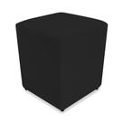 Puff Material Sintético Preto