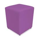 Puff Material Sintético Roxo