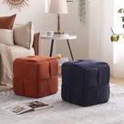 Puff Mini Lounge 25x26x26 Cor:Azul