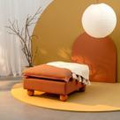Puff Modular com Pé Bolinha Sôma CabeCasa MadeiraOriginals