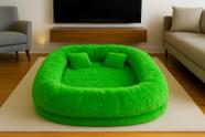 Puff Ninho Gg Gigante Área De Descanso Sofá Cama Adulto Puff Ninho Gg Gigante Área De Descanso Sofá Cama Adulto
