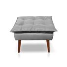 Puff Opala Decorativo Panqueta de apoiar os pés