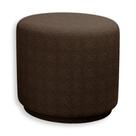 Puff Orgânico Beatriz Boucle Elegante Luxuoso Redondo - 7 Decor