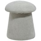 Puff Orgânico Decorativo Quarto Infantil Aslam D02 Linho Verde Claro C-47 - Lyam Decor