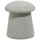 Puff Orgânico Decorativo Quarto Infantil Aslam D02 Linho Verde Claro C-47 - Lyam Decor