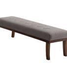 Puff para Sala de Estar 160cm Linho Theo Puff para Sala de Estar 160cm Linho Theo