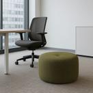 Puff para Sala de Estar Orgânico 60cm Bouclê Rita Puff para Sala de Estar Orgânico 60cm Bouclê Rita
