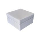 Puff Para Sofá Modular Montável Linho Bouclé na Caixa Módulo 2