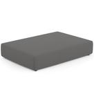 Puff Pet Cama Estofada Para Cachorro Marley L02 Suede Cinza - Inoviza Puff Pet Cama Estofada Para Cachorro Marley L02 Suede Cinza - Inoviza