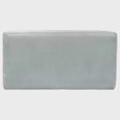 Puff Puf Estofado Tecido Veludo 70X70X40 Suede Gigante Azul