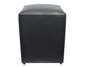 Puff Pufe Quadrado material sintético Decorativo 34X34 Sala Quarto