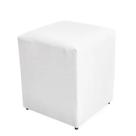 Puff Quadrado Branco - 35 x 45 cm