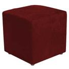 Puff Quadrado Suede 40x40