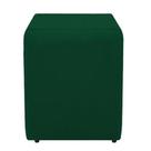 Puff Quadrado Suede D33 42cm Altura para Sala Quarto Decorativo Js Puffs
