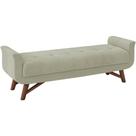 Puff Recamier 160 Cm Pes Madeira Leville Veludo Sl 940 Peer