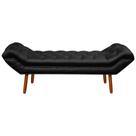 Puff Recamier Clássico Retrô Roma Queen Size 160cm material sintético