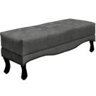 Puff Recamier Retro Vic 140cm Suede 1104 Ezz Puff Recamier Retro Vic 140cm Suede 1104 Ezz