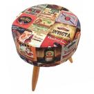 Puff Redondo Classic Estampado Cerveja Beer Puff Redondo Classic Estampado Cerveja Beer