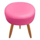 Puff Redondo Classic material sintético Rosa Pink Puff Redondo Classic material sintético Rosa Pink