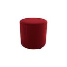 Puff Redondo Copenhage Veludo Vinho Puff Redondo Copenhage Veludo Vinho