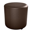 Puff Redondo Decorativo Copenhage Corano Milani Store Marrom