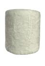 Puff Redondo Não é Segredo Astracan Pelúcia Branco Pé Fixo 40x45 NSPR07TA-F Puff Redondo Não é Segredo Astracan Pelúcia Branco Pé Fixo 40x45 NSPR07TA-F