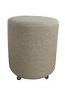 Puff Redondo Não é Segredo Linho Palha 40x45 NSPR08L