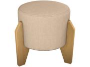 Puff Redondo Solteiro Areia Luxo Matrix Puff Redondo Solteiro Areia Luxo Matrix