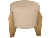 Puff Redondo Solteiro Areia Luxo Matrix Puff Redondo Solteiro Areia Luxo Matrix