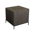 Puff Sevilha Suede Marrom e Preto Puff Sevilha Suede Marrom e Preto