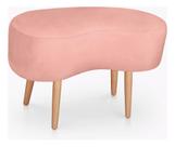 Puff Suede Estofado Moderno Para Sala Quarto E Closet Aurora Rosa Puff Suede Estofado Moderno Para Sala Quarto E Closet Aurora Rosa