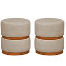 Puff Theo Base Bronze - 47cm X 34cm